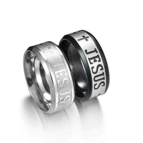 Jesus Cross Ring — Faith Worn Daily