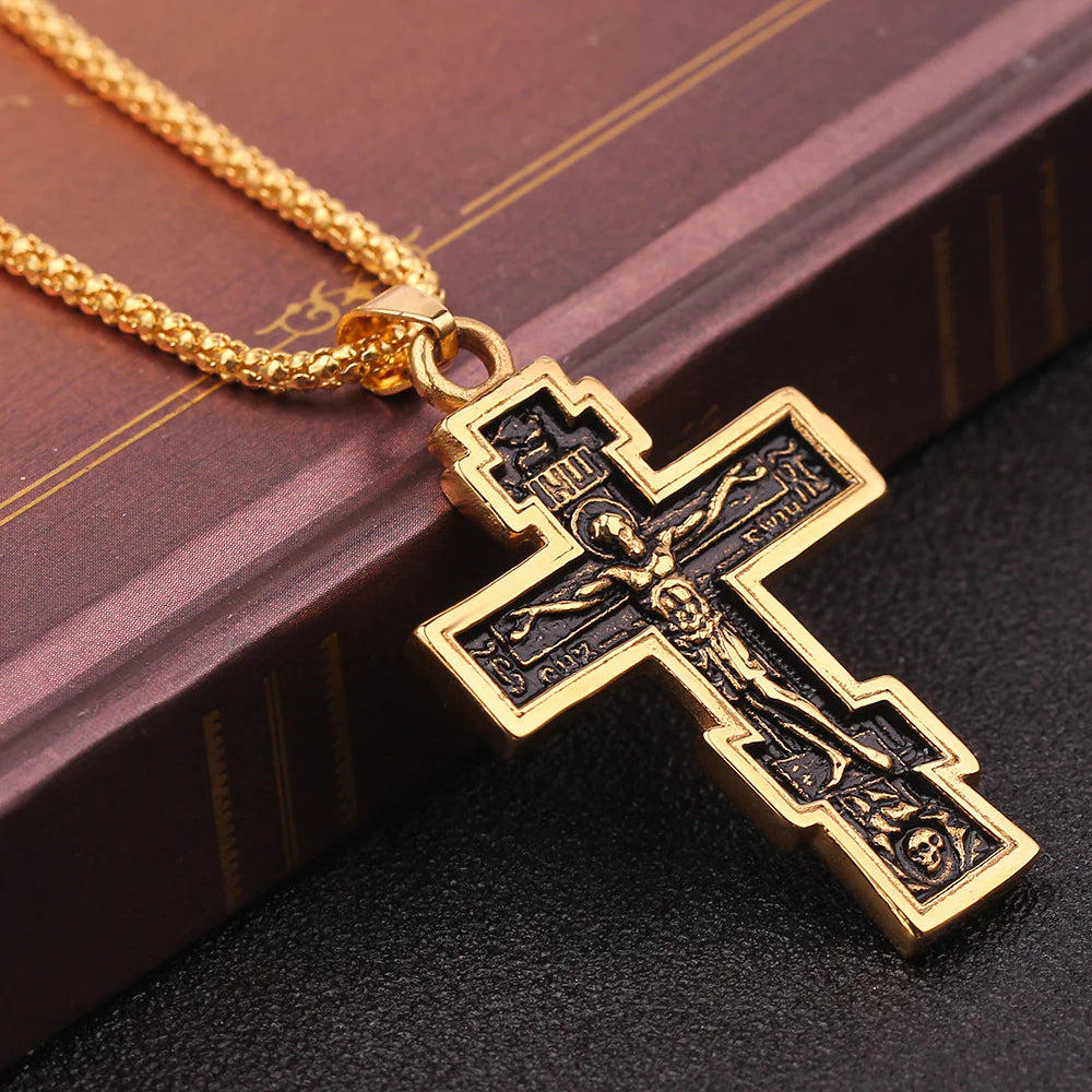 Jesus Cross Pendant Necklace — Faith, Timelessly Worn