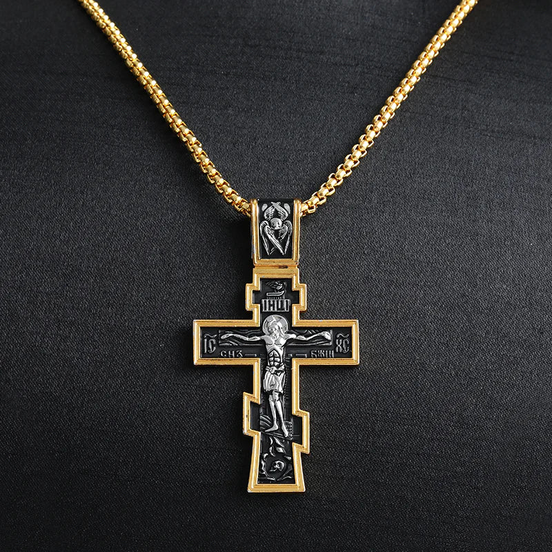 Jesus Cross Pendant Necklace — Faith, Timelessly Worn